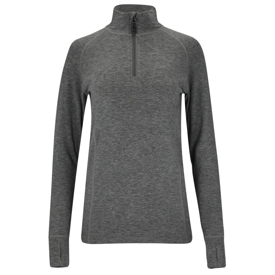 Whistler Functioneel shirt Athene donkergrijs Grijs