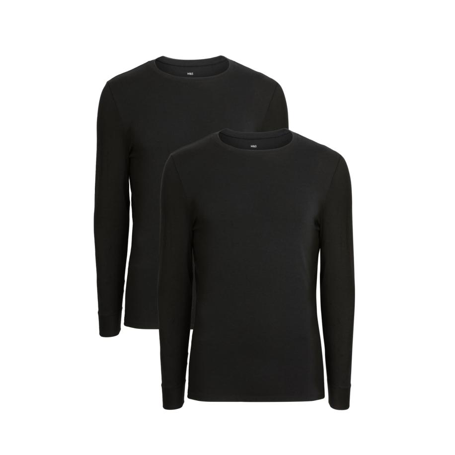 Marks & Spencer Functioneel shirt zwart Zwart