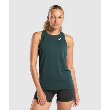 Gymshark Vital Light Tank Woodland Green Marl