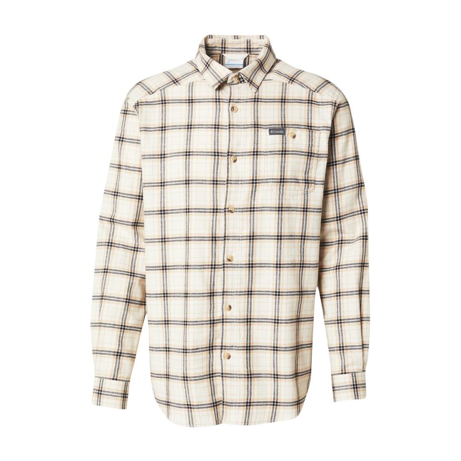 Columbia COLUMBIA Functioneel overhemd Cornell Woods camel / zwart / wit -