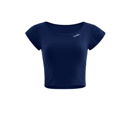 Winshape Functioneel shirt AET137LS donkerblauw / wit