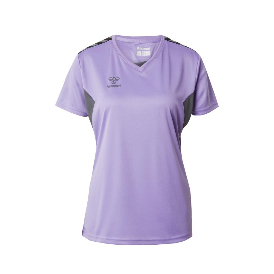 Hummel Hummel Functioneel shirt Authentic donkergrijs / lila -