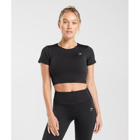 Gymshark Everyday Cap Sleeve T-Shirt Black