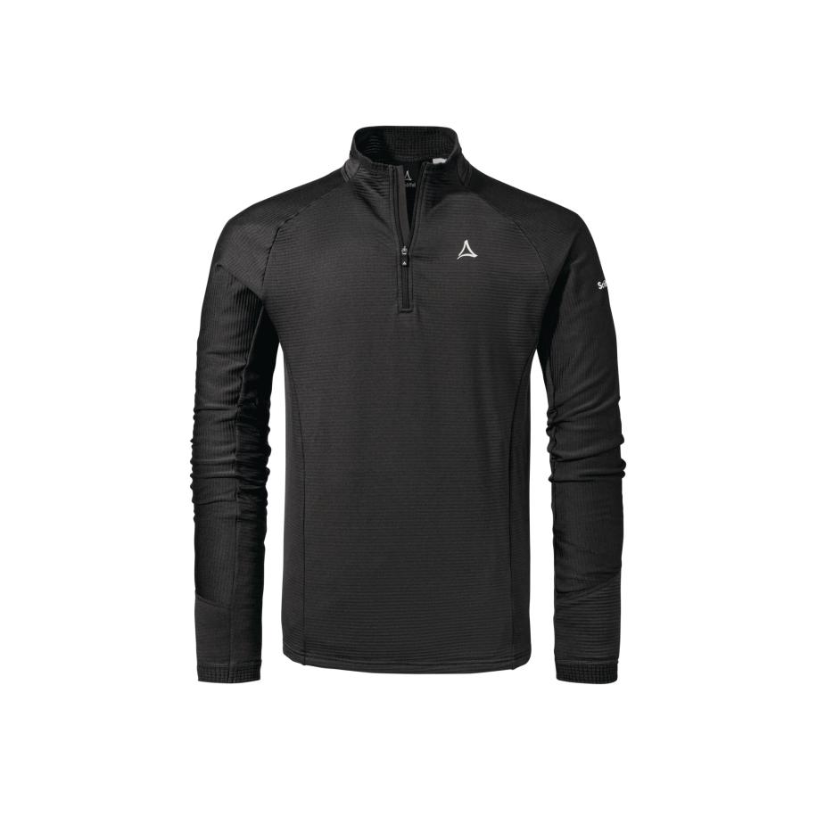 Schöffel Schöffel Functioneel shirt Cascata zwart / wit -