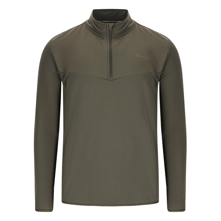 ENDURANCE ENDURANCE Functioneel shirt LEDGER donkergroen -