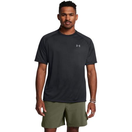 Under Armour Tech™ 2.0 Herenshirt met korte mouwen Zwart / Graphite XS