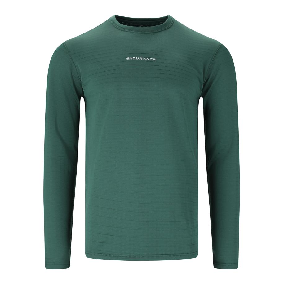 ENDURANCE ENDURANCE Functioneel shirt Toko groen / wit -