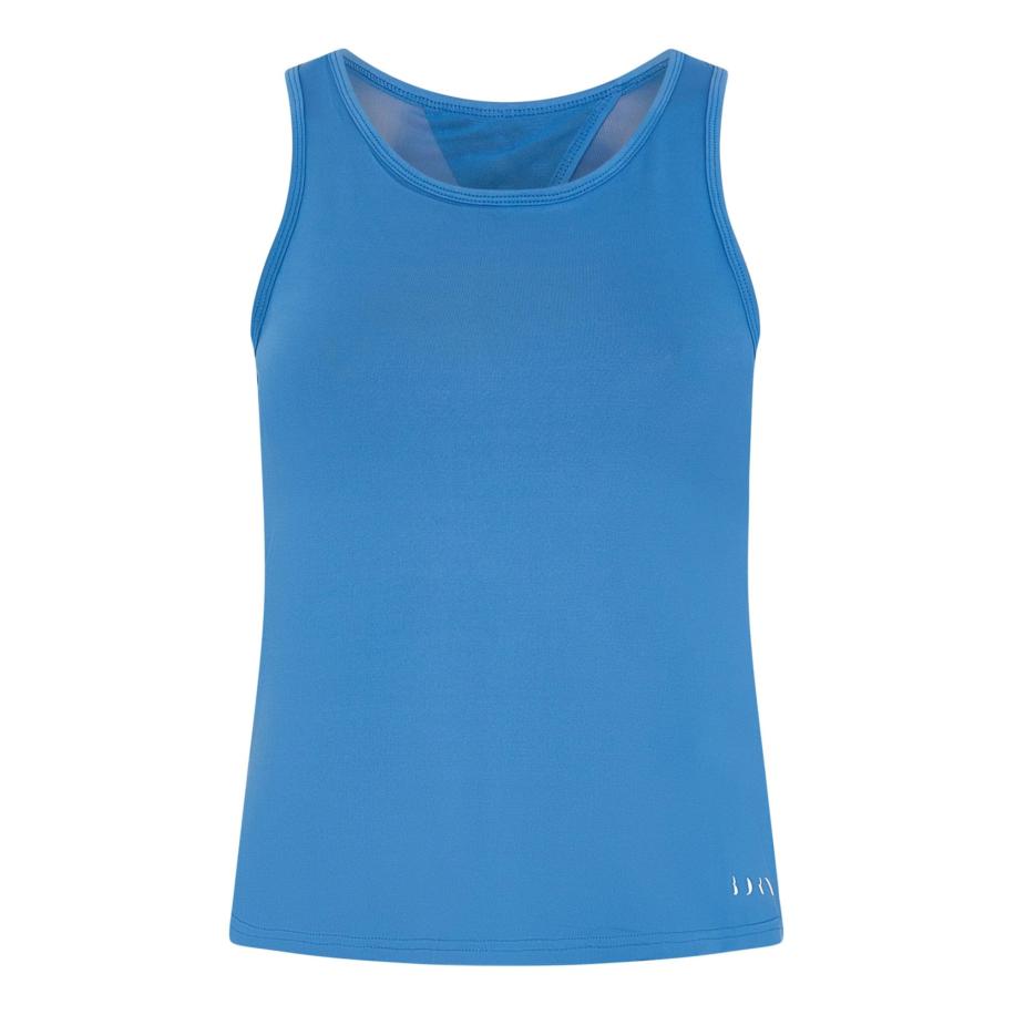 Born Living Yoga Sporttop Daila royal blue/koningsblauw / wit Blauw