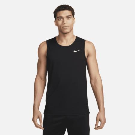 Nike Dri-FIT Hyverse fitnesstanktop zonder mouwen voor heren - Zwart