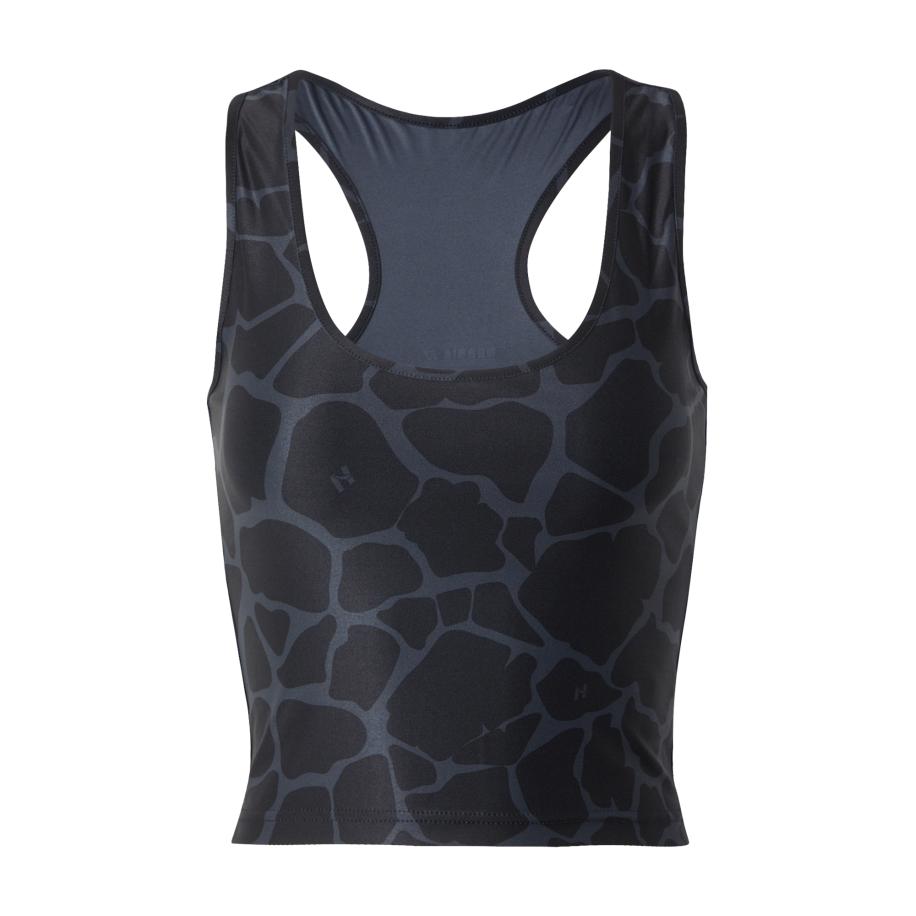 NEBBIA NEBBIA Sporttop antraciet / zwart -