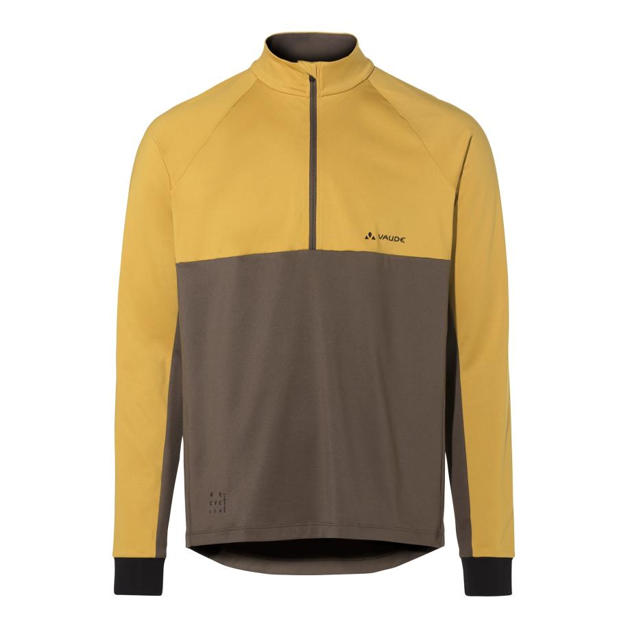 Vaude VAUDE Functioneel shirt Qimsa goudgeel / aardetinten -