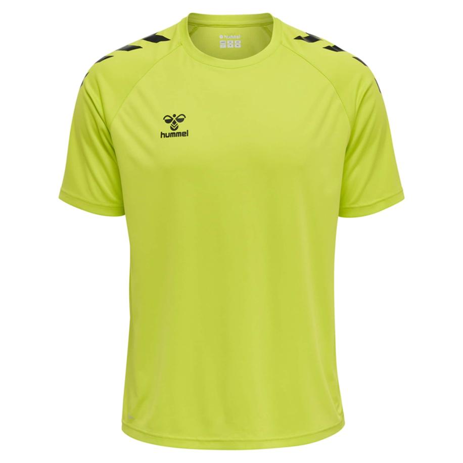 Hummel Hummel Functioneel shirt Poly limoen / zwart -