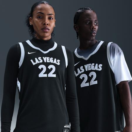 A'ja Wilson Las Vegas Aces Nike Dri-FIT WNBA Victory-jersey - Zwart