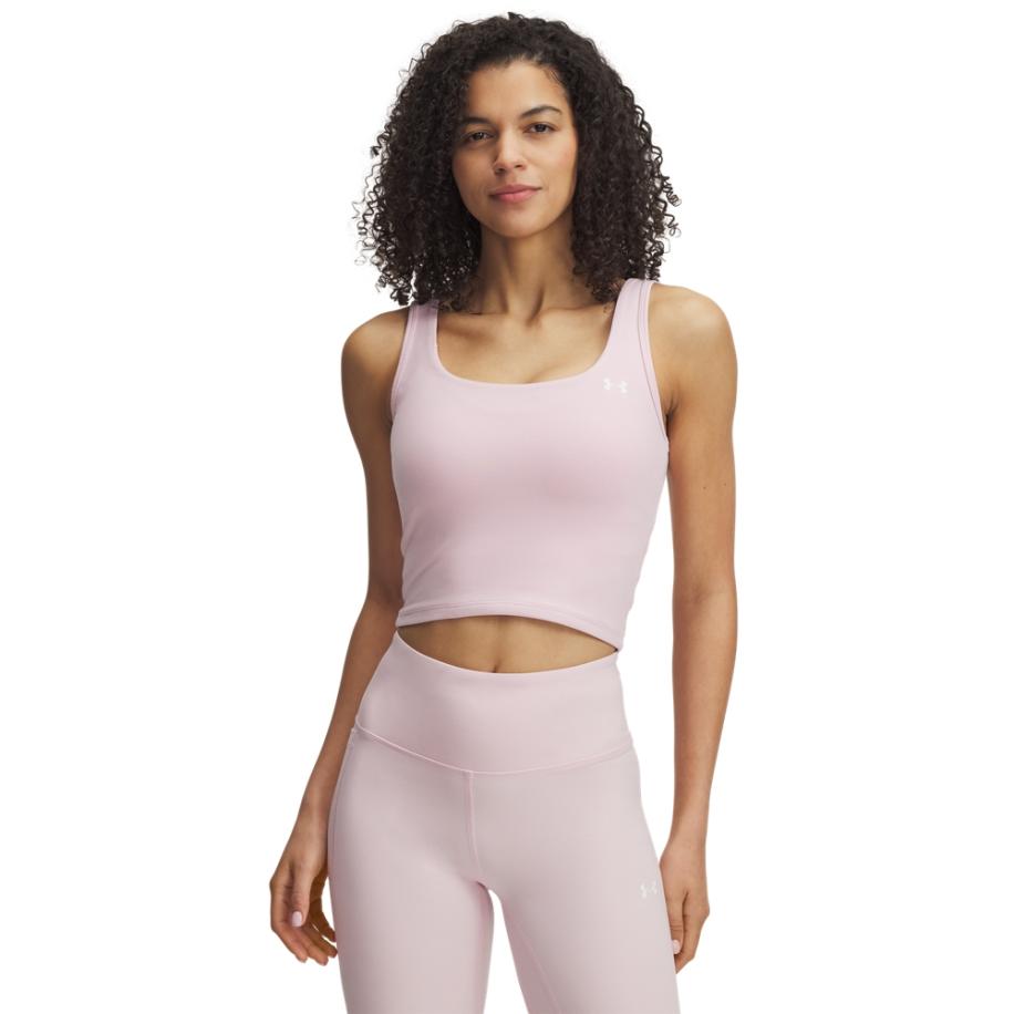 Under Armour Motion Damestanktop Prime Roze / Wit XL Roze