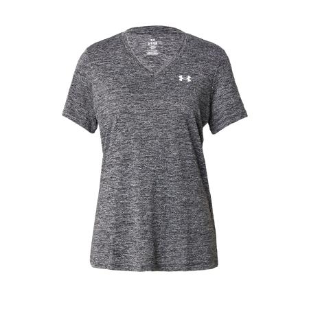 Under Armour UNDER ARMOUR Functioneel shirt Twist grijs gemêleerd / wit
