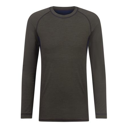 Mey Mey Functioneel shirt navy / mokka