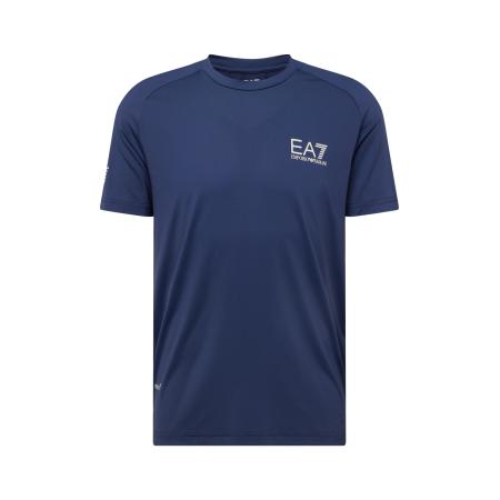 Emporio Armani EA7 Emporio Armani Functioneel shirt donkerblauw / wit