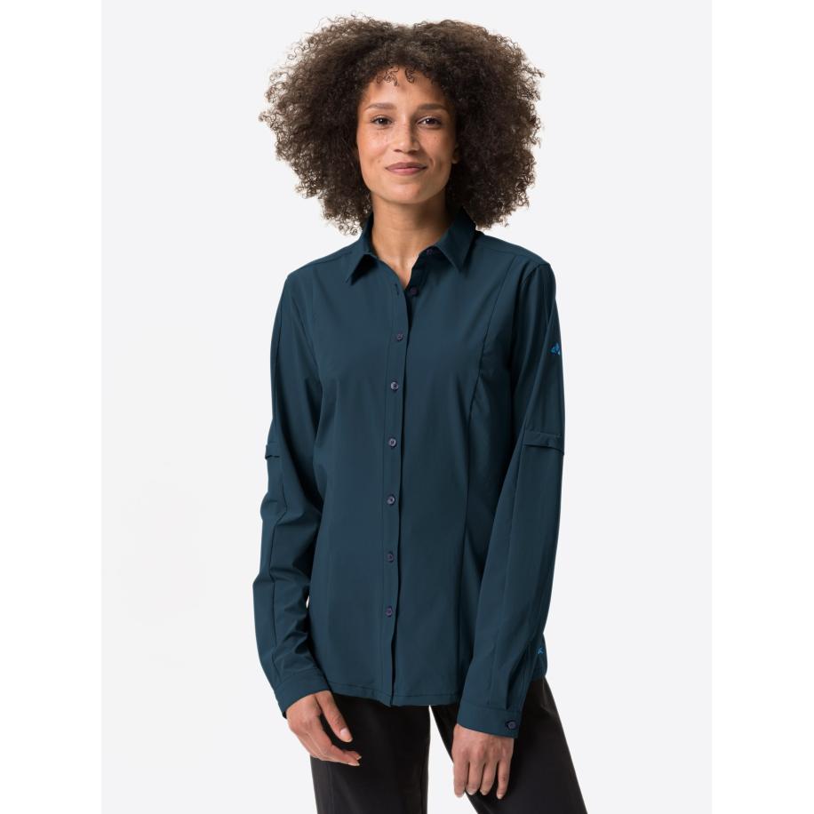 Vaude VAUDE Multifunctionele blouse marine -