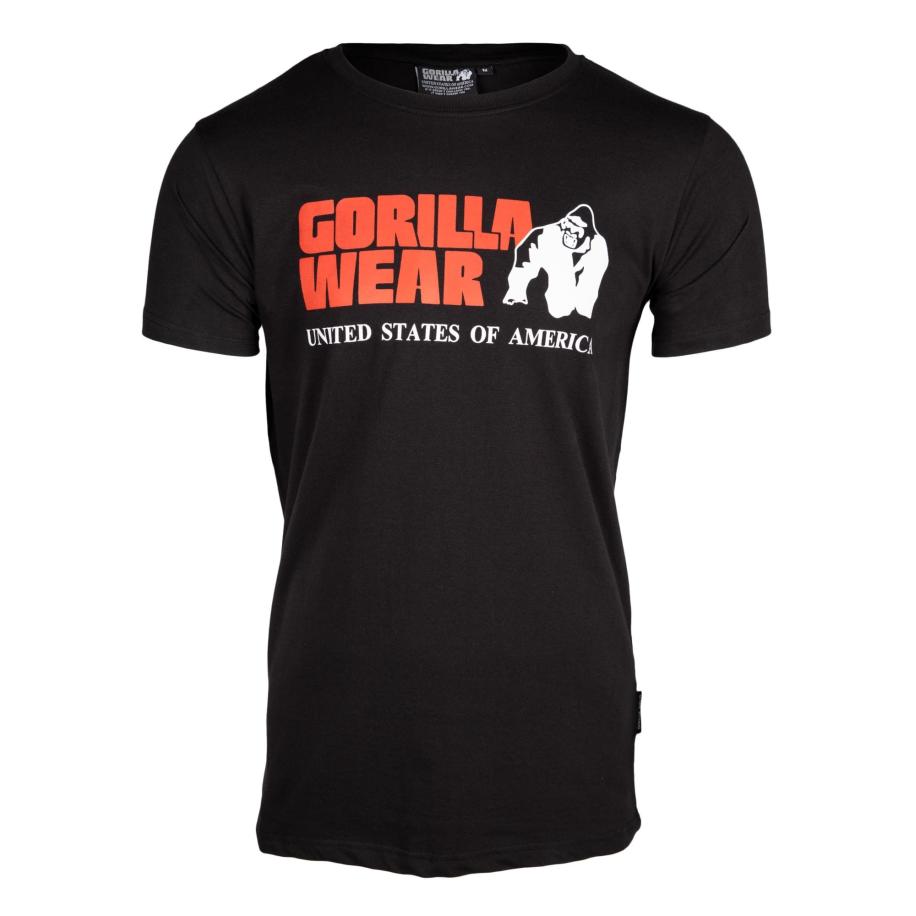 Gorilla Wear Gorilla Wear Functioneel shirt rood / zwart / wit -