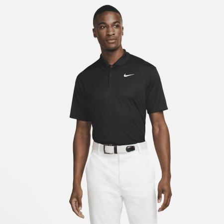 Nike Dri-FIT Victory Golfpolo voor heren - Zwart