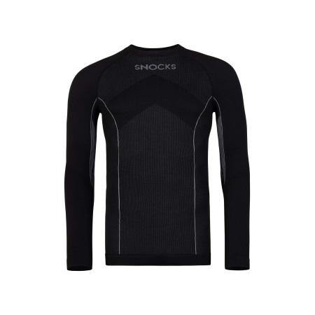 SNOCKS SNOCKS Basislaag lichtgrijs / zwart