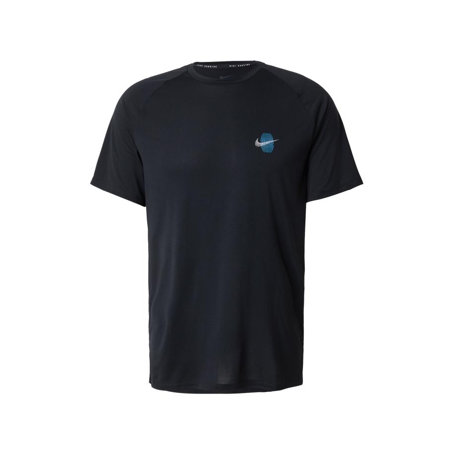NIKE Functioneel shirt DFADV STRIDE ENERGY azuur / zwart Zwart