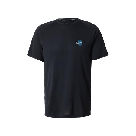 NIKE Functioneel shirt DFADV STRIDE ENERGY azuur / zwart