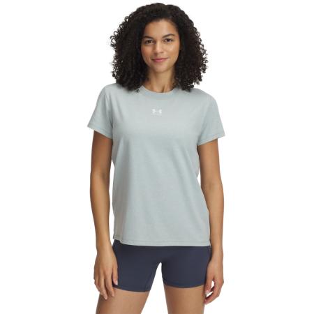 Under Armour Rival Core Damesshirt met korte mouwen Silica Groente / Wit XS