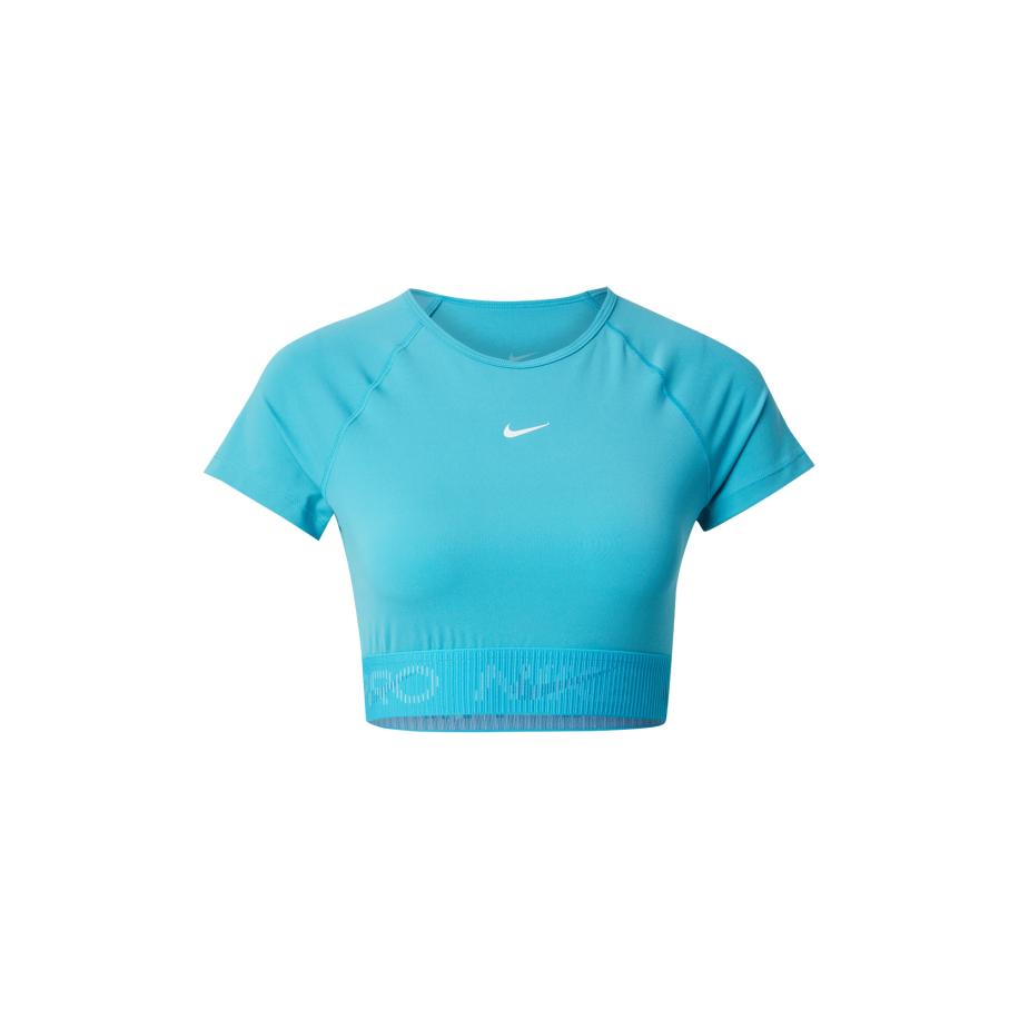Nike NIKE Functioneel shirt aqua / cyaan blauw / wit -