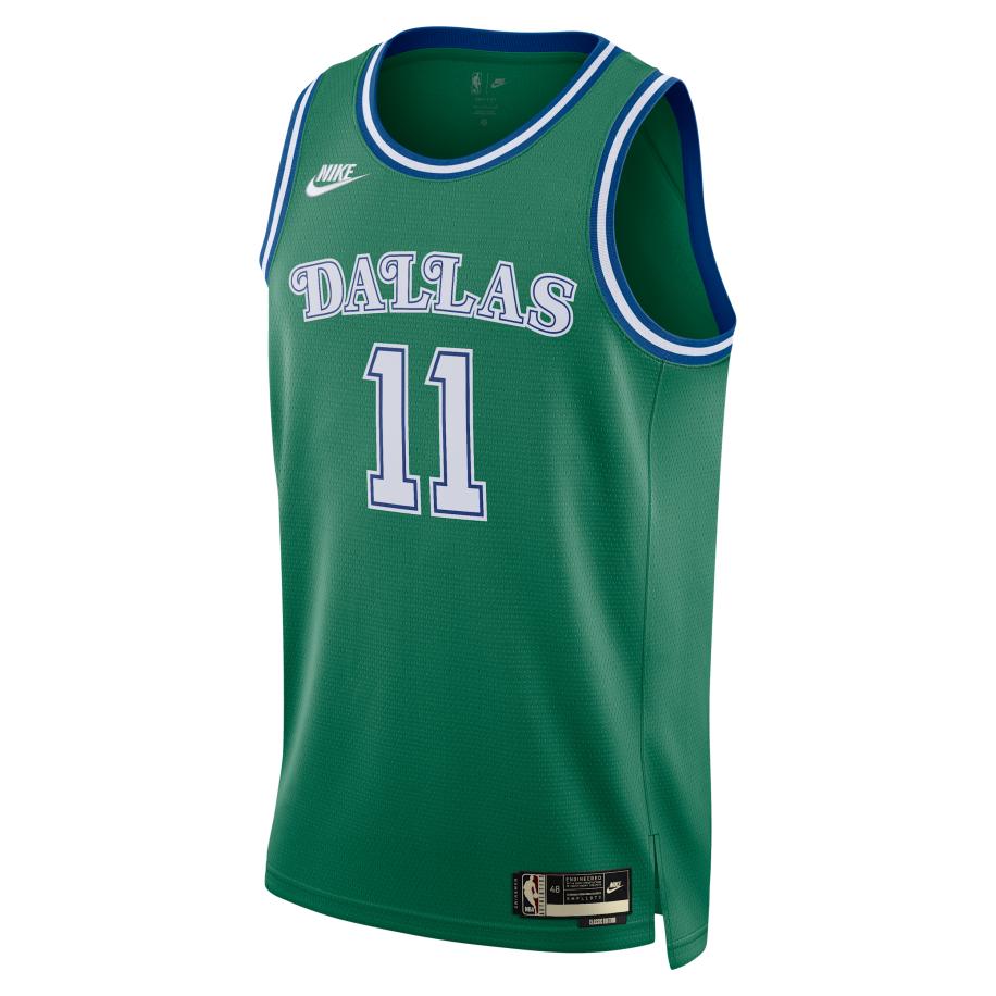 Dallas Mavericks 2025/26 Hardwood Classics Nike Dri-FIT Swingman NBA-jersey voor heren - Groen Groen
