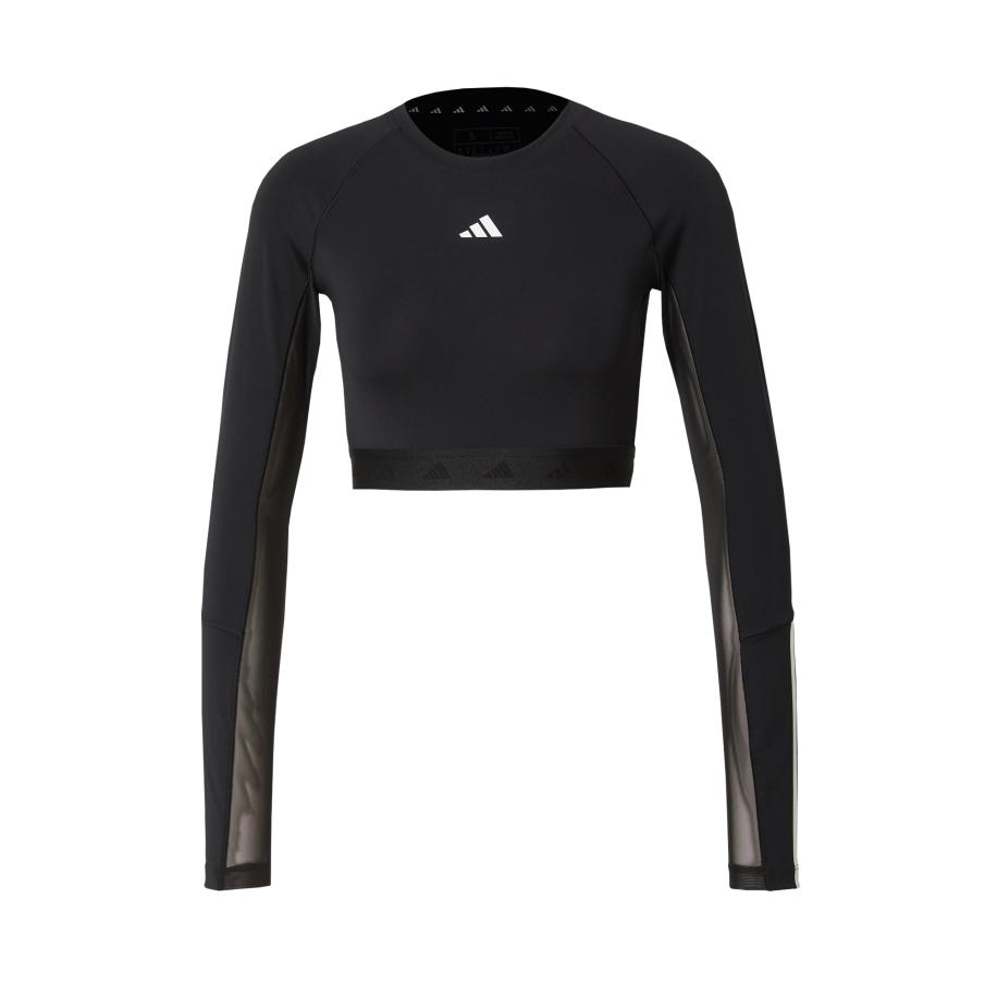 adidas Performance ADIDAS PERFORMANCE Functioneel shirt Hyperglam zwart / wit -