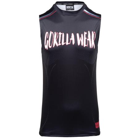 Gorilla Wear Gorilla Wear Functioneel shirt rood / zwart / wit