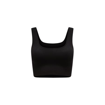 Born Living Yoga Sporttop Yami zwart / wit