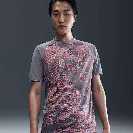 Nike Academy+ voetbaltop met Dri-FIT en korte mouwen voor heren - Rood