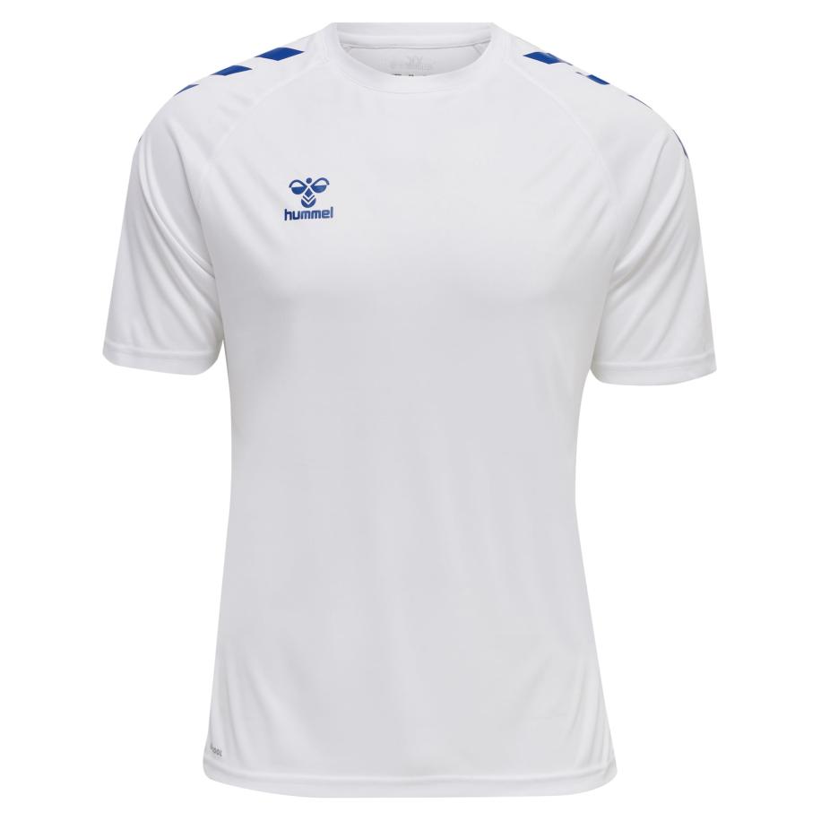 Hummel Hummel Functioneel shirt kobaltblauw / wit -