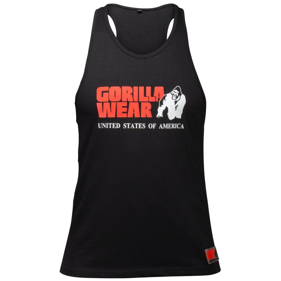 Gorilla Wear Gorilla Wear Functioneel shirt Classic bloedrood / zwart / wit -