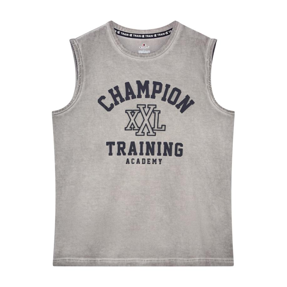 Champion Authentic Athletic Apparel Functioneel shirt donkergrijs / zwart Grijs