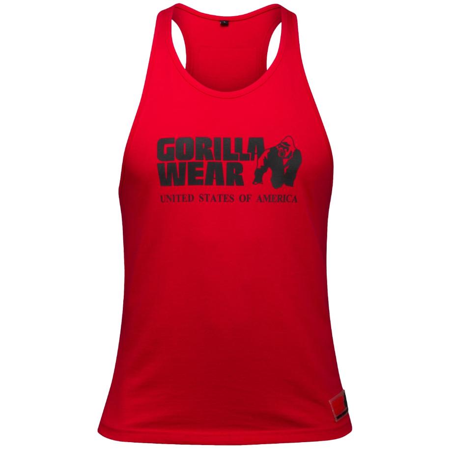 Gorilla Wear Gorilla Wear Functioneel shirt Classic rood / zwart -