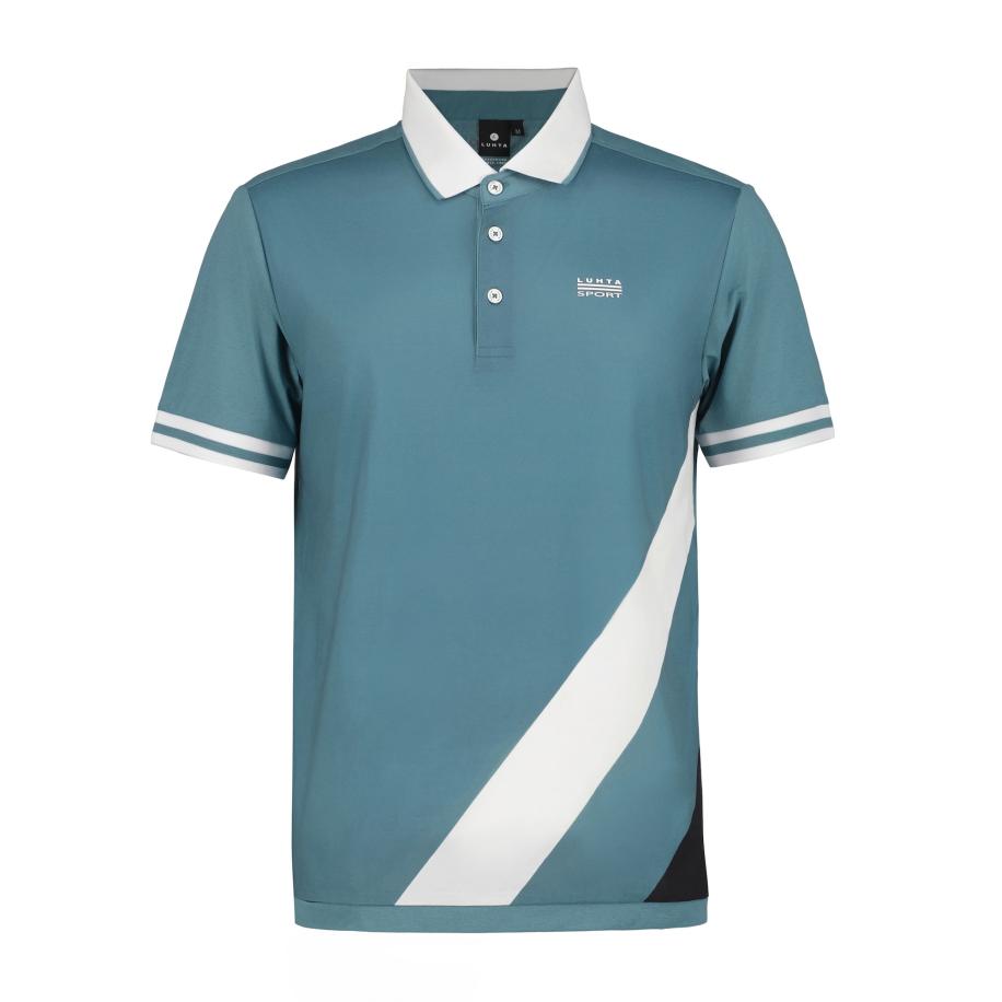 Luhta LUHTA Functioneel shirt Jaala petrol / zwart / wit -
