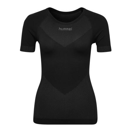 Hummel Hummel Functioneel shirt First donkergrijs / zwart