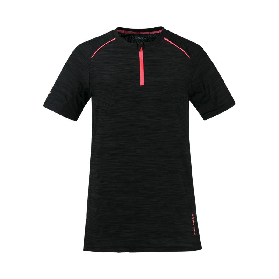 ENDURANCE ENDURANCE Functioneel shirt Deny neonroze / zwart gemêleerd -