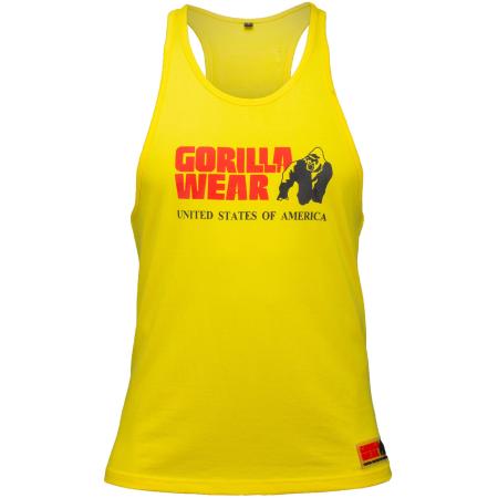 Gorilla Wear Gorilla Wear Functioneel shirt Classic geel / bloedrood / zwart
