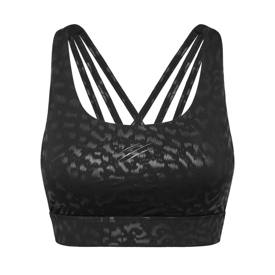 Plein Sport Plein Sport Sporttop Leopard zwart -