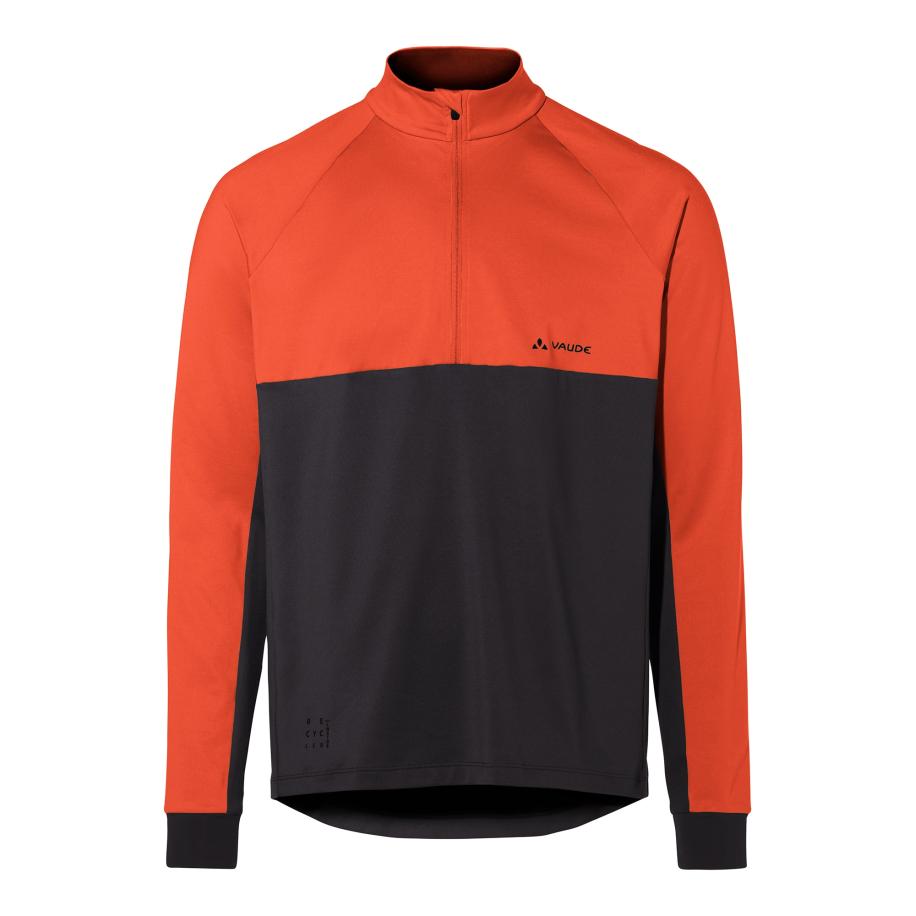 Vaude VAUDE Functioneel shirt Qimsa oranjerood / zwart -