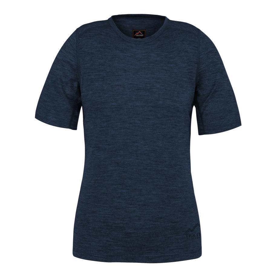 normani Functioneel shirt Cairns navy / zwart Blauw