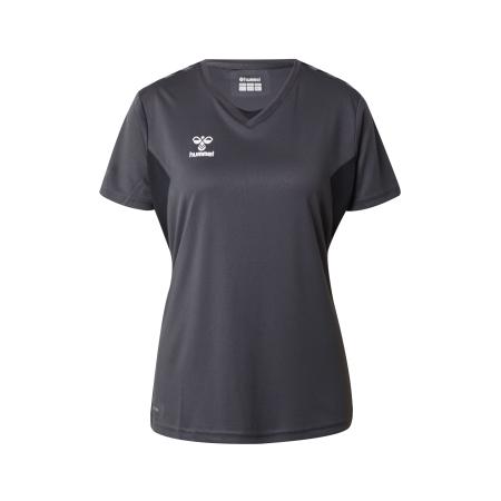 Hummel Hummel Functioneel shirt Authentic antraciet / zwart / wit