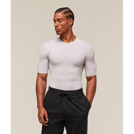 Gymshark everywear Warp Knit T-Shirt Tame Grey