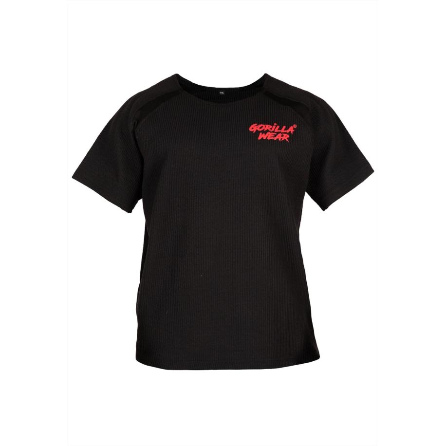 Gorilla Wear Gorilla Wear Functioneel shirt Augustine rood / zwart -