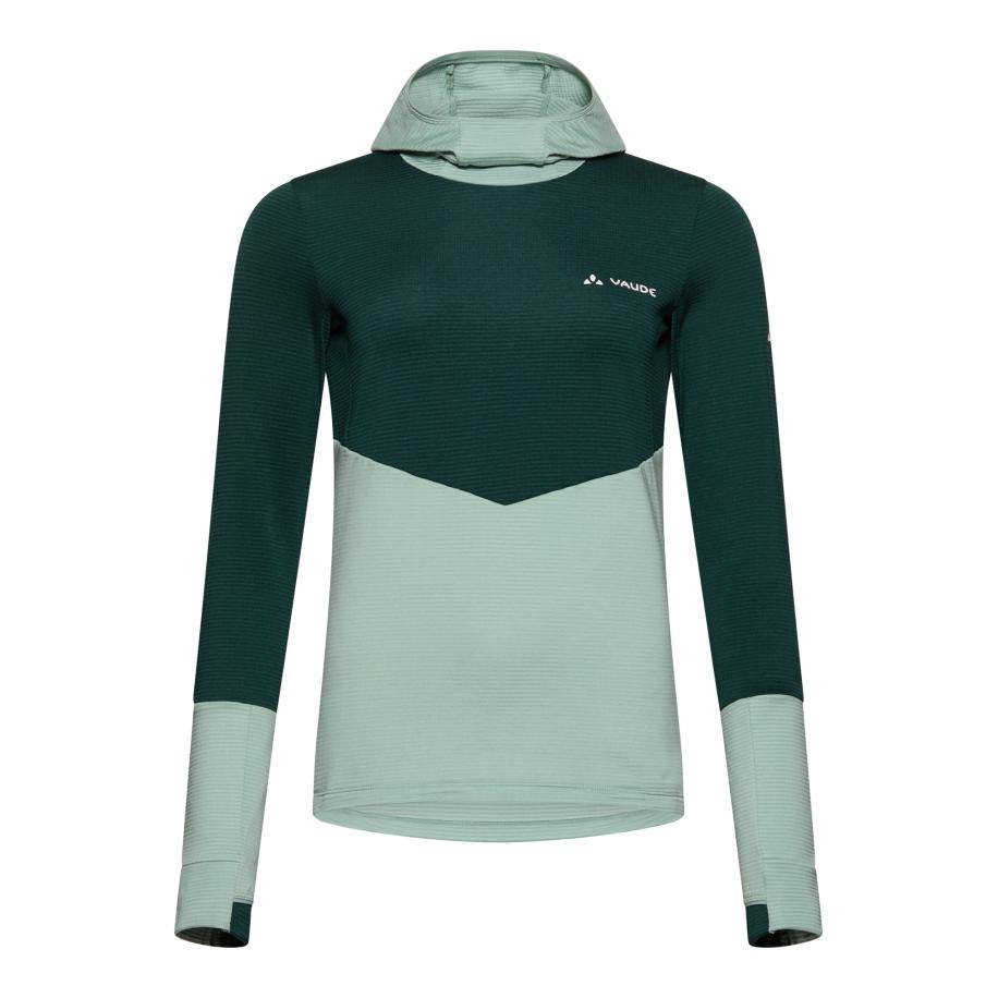 Vaude VAUDE Functioneel shirt Monviso mintgroen / donkergroen -