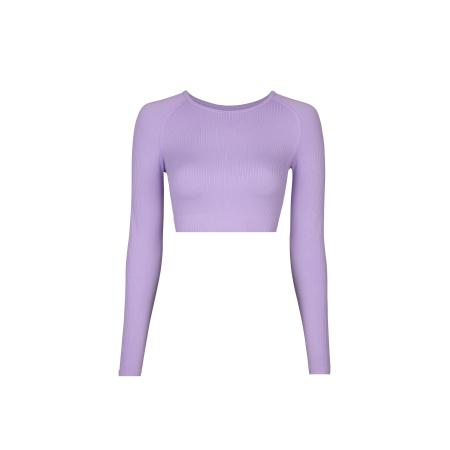 SNOCKS SNOCKS Functioneel shirt Seamless lavendel